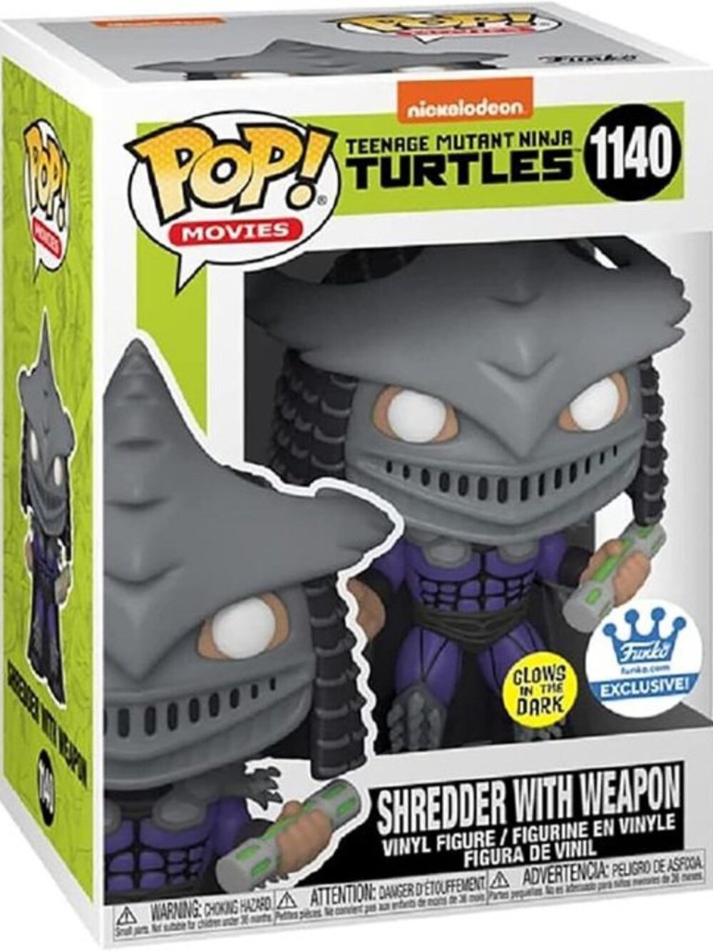 Funko Pop! Movies – Teenage Mutant Ninja Turtles – Shredder with Weapon #1140
